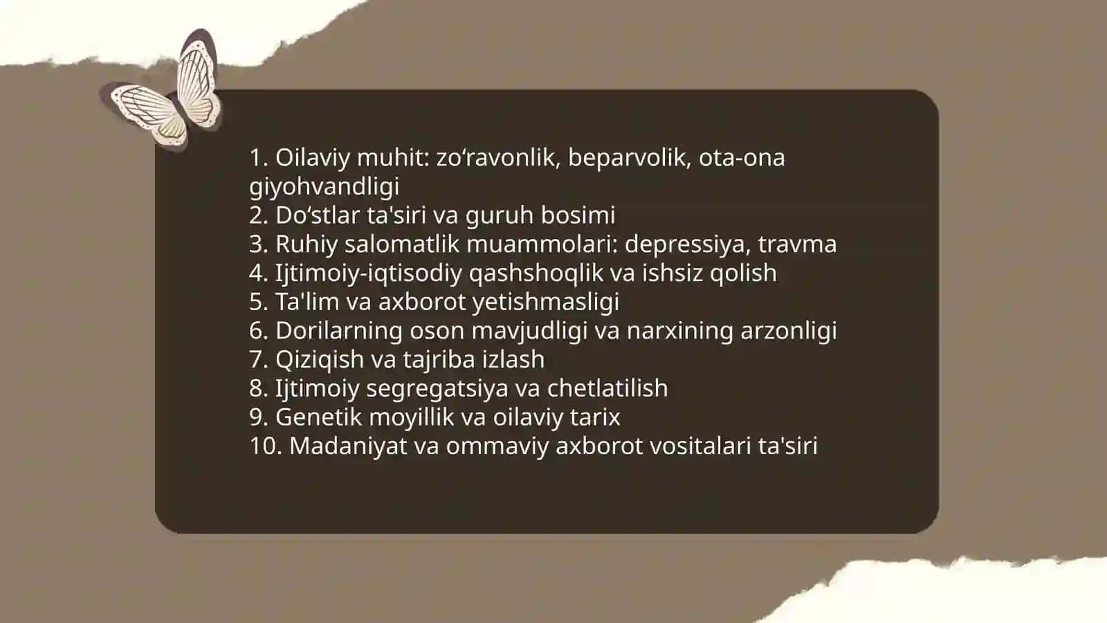 Narkomaniya va unga qarshi dasturlar 3
