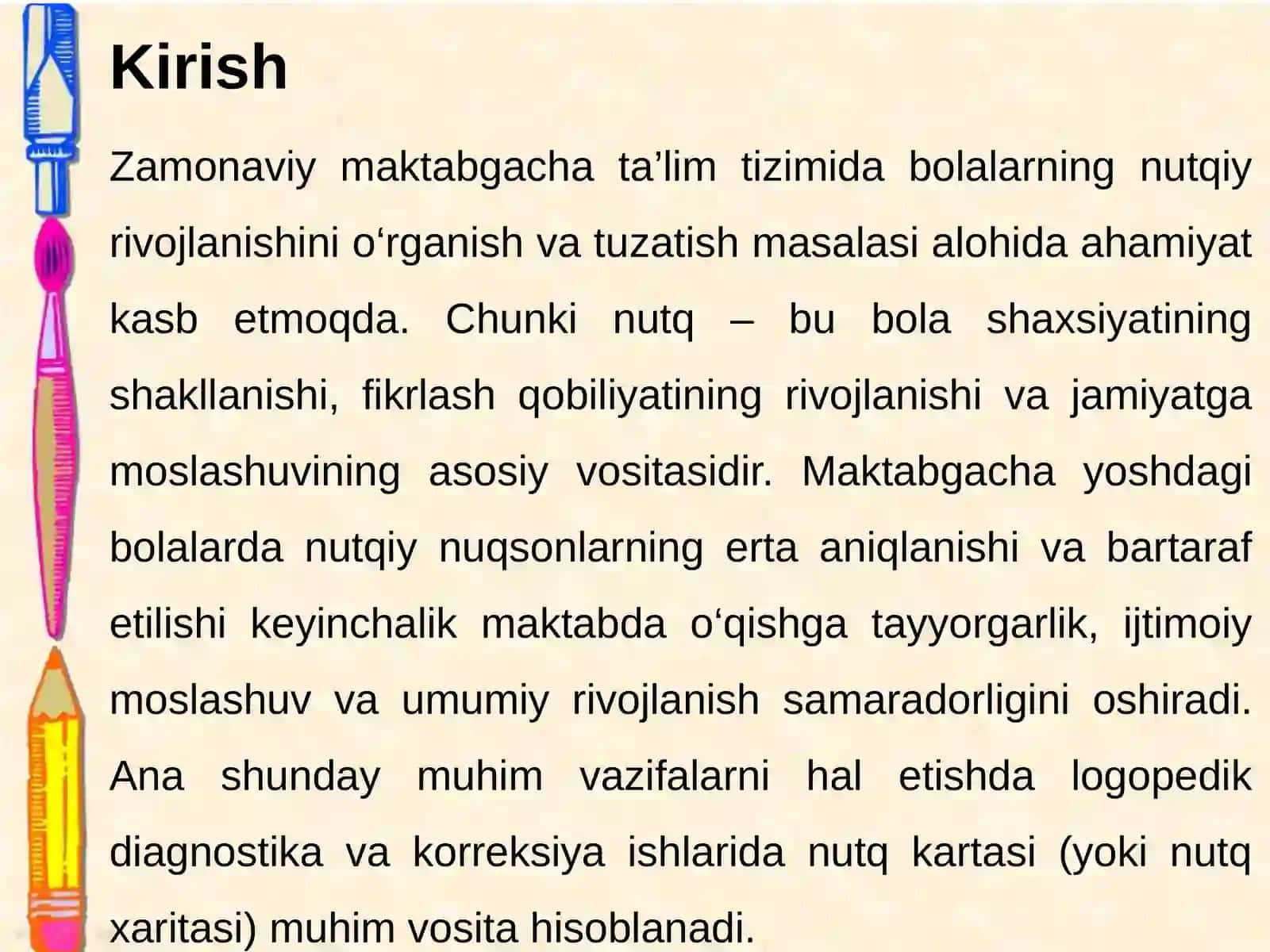 Nutq kartasi bilan ishlash usullari 3