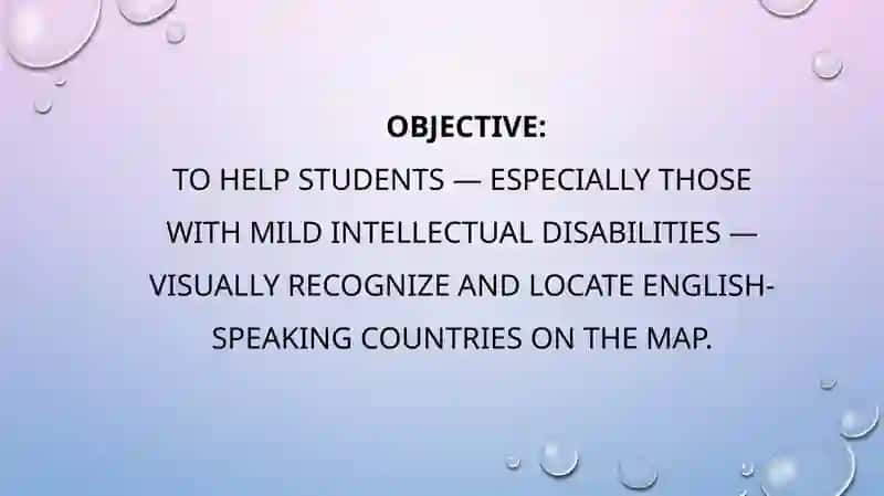 Presentation on English language 3