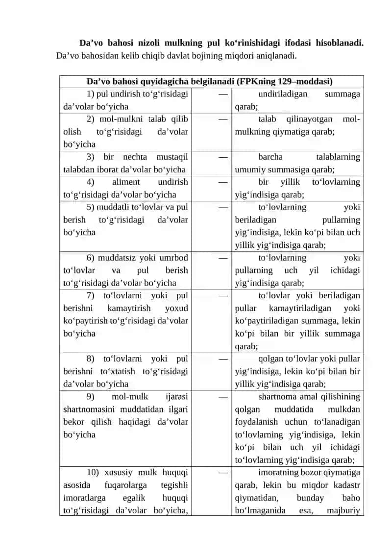 SUD XARAJATLARI 3