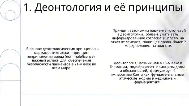 Фармацевтическая етика и деонтология 3