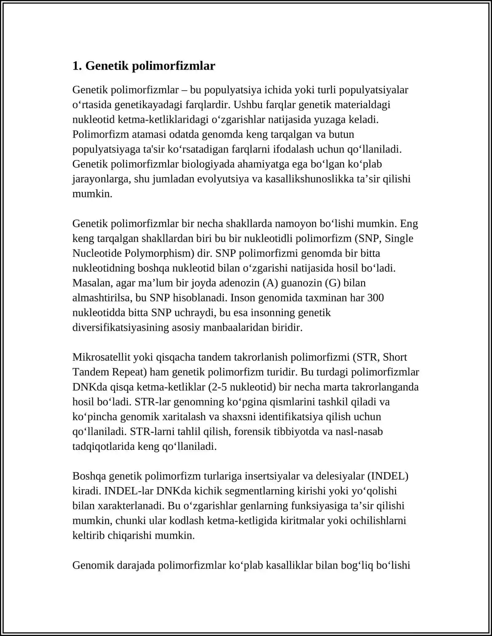 GENETIK MARKERLAR 3