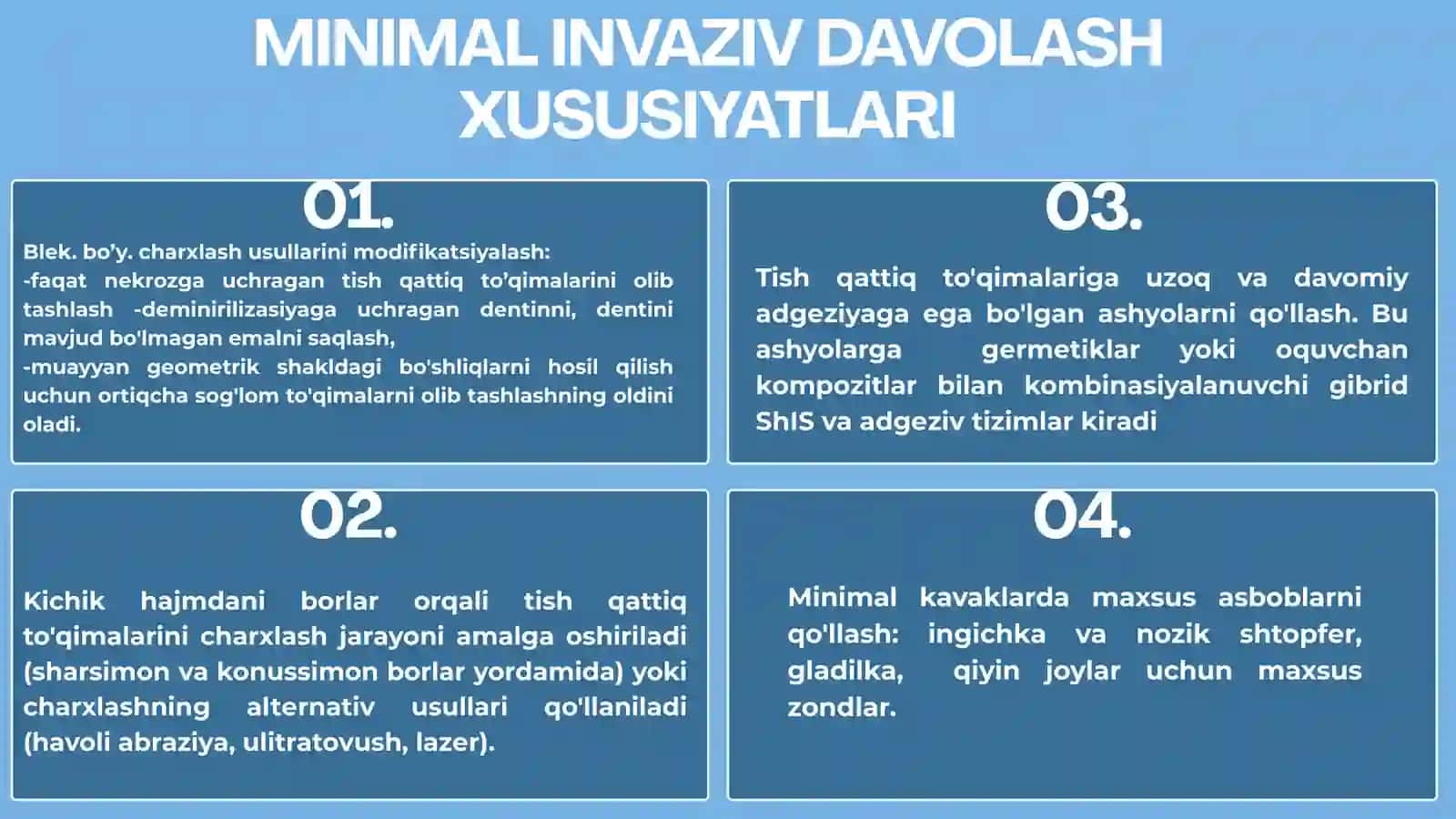 MINIMAL INVAZIV DAVOLASH USULLARI 3