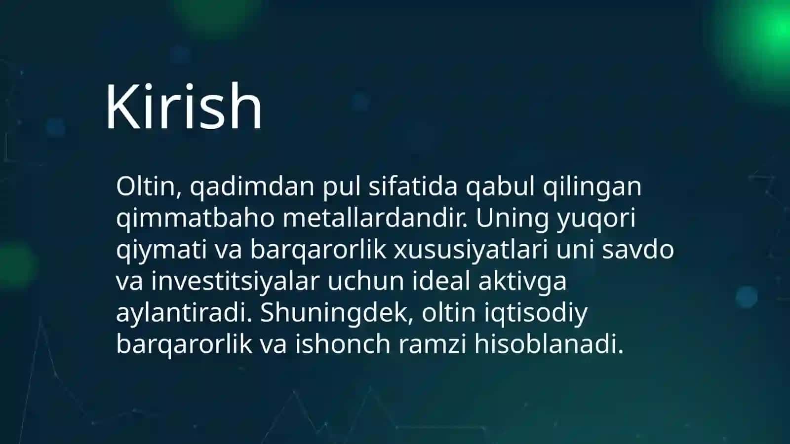 Oltin pul sifatida 3