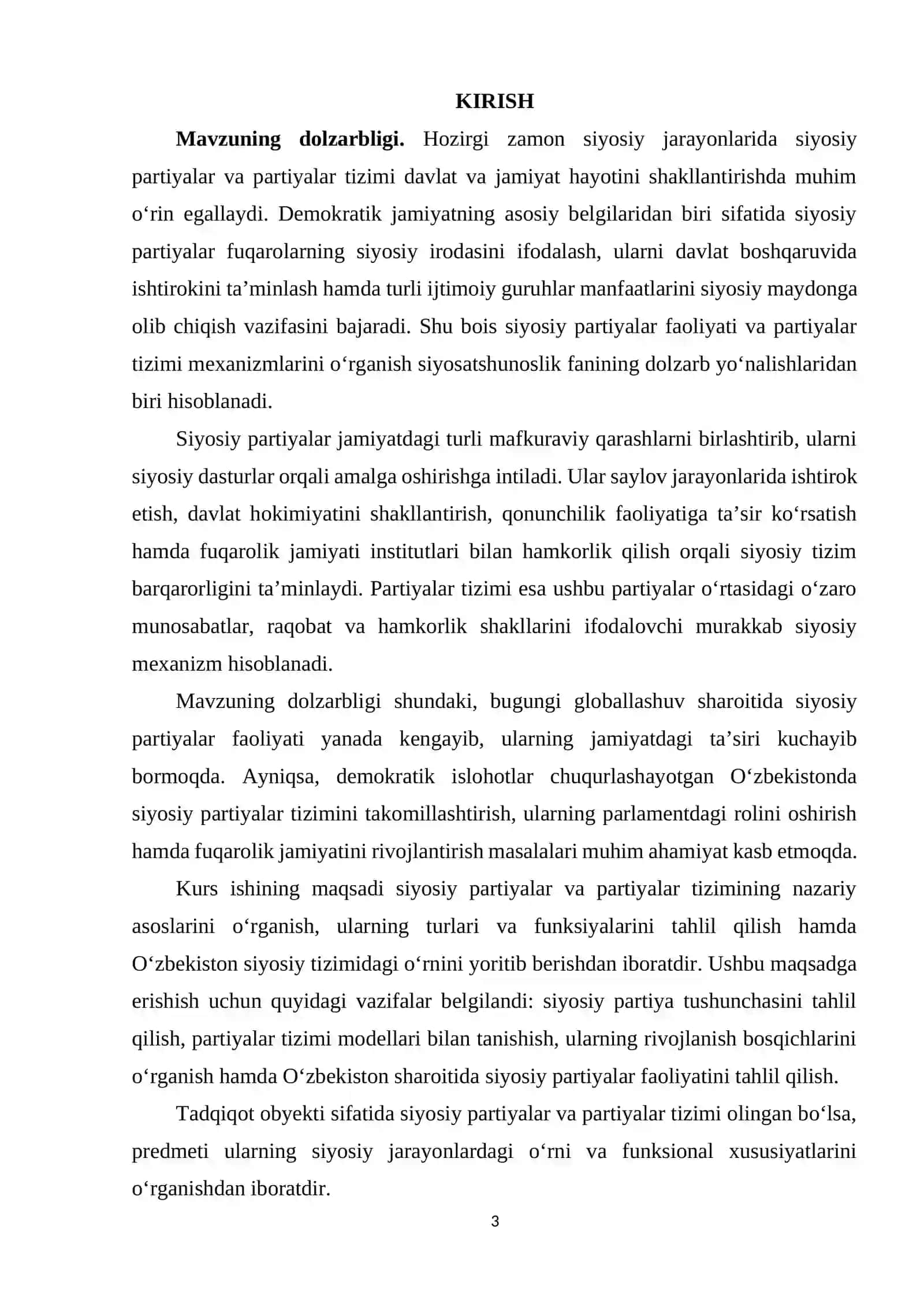 SIYOSIY PARTIYALAR VA PARTIYALAR TIZIMI 3