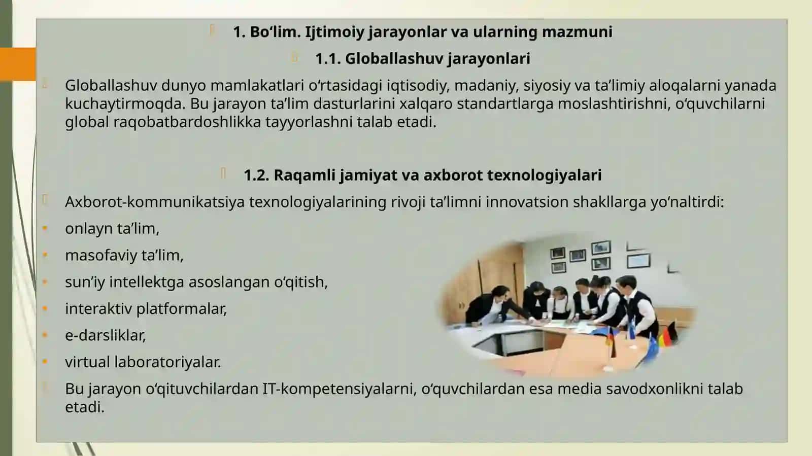 Ijtimoiy jarayonlarning ta’limga ta’siri 3