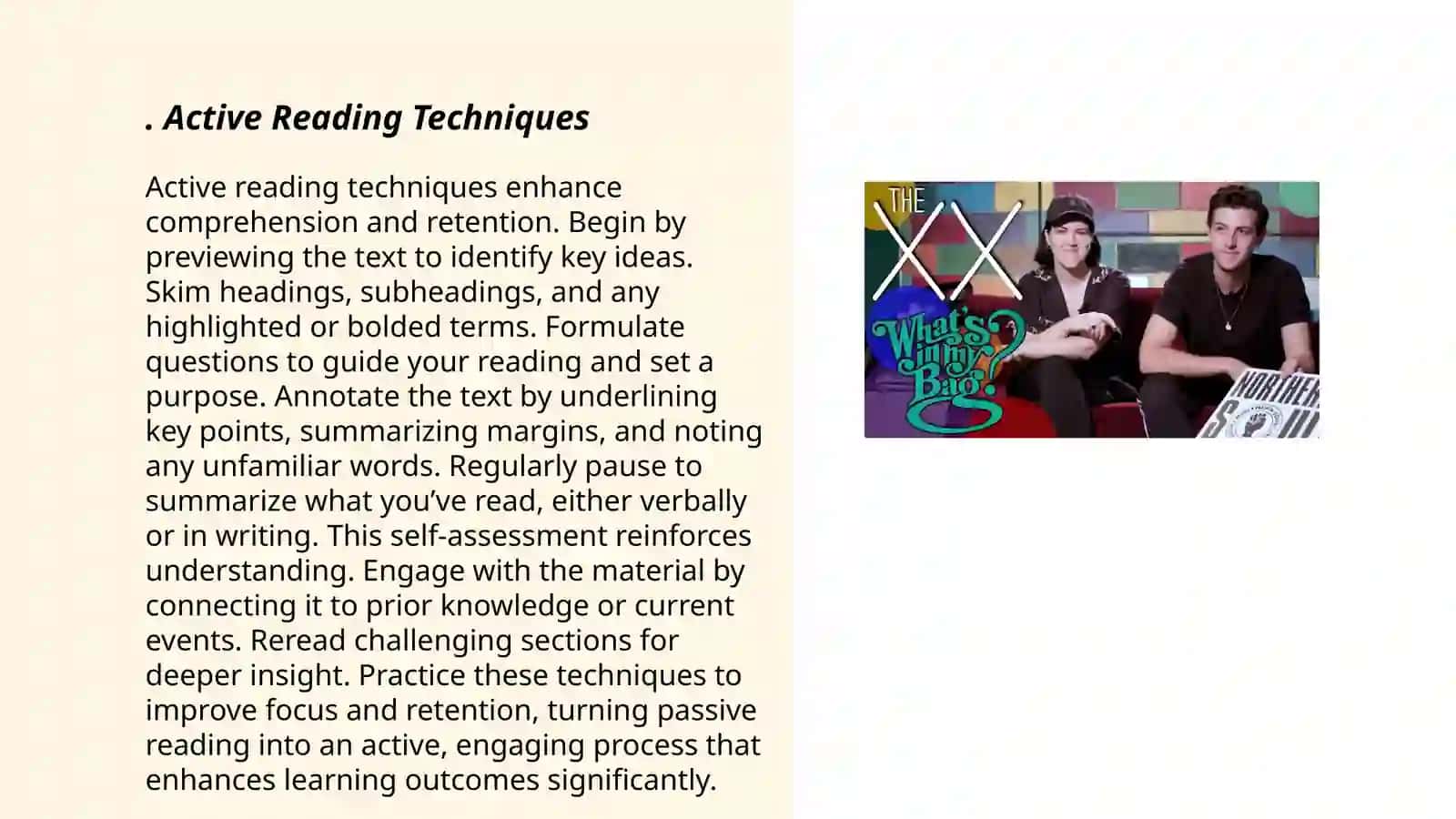 Active Reading Techniques 3