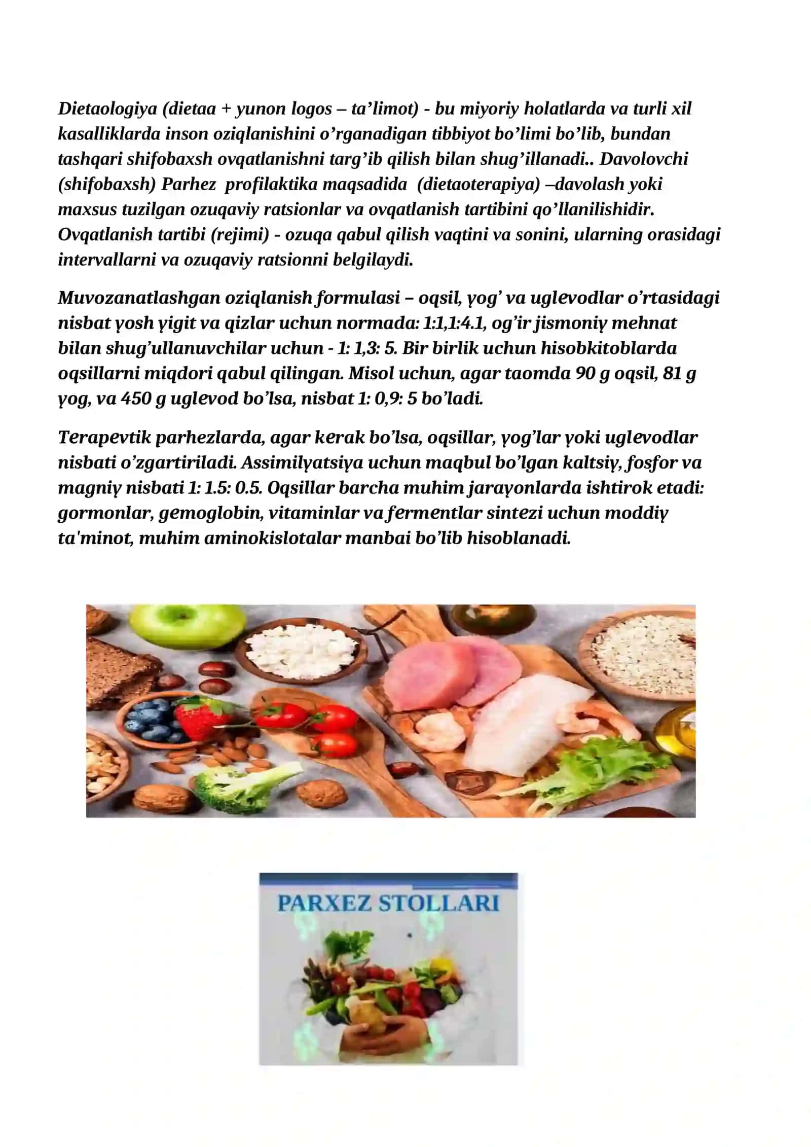 Parxez stol turlari 3
