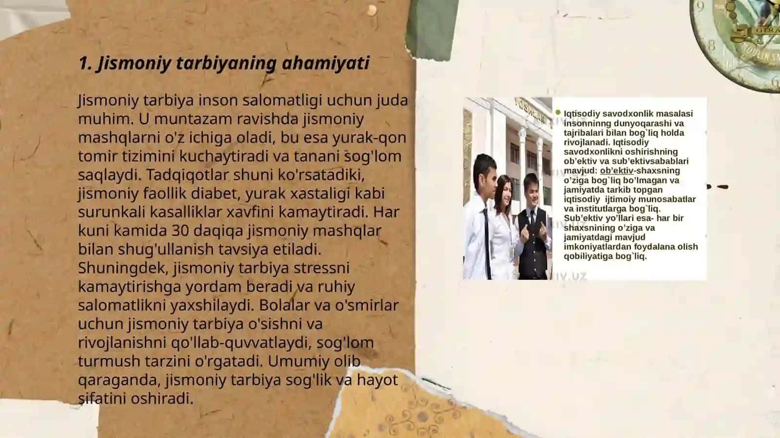 O‘quvchilarning jismoniy va estetik tarbiyasi 3