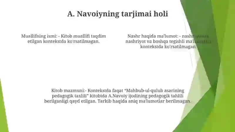 Mahbub-Ul-Qulub Asarining Pedagogik Tahlili 3
