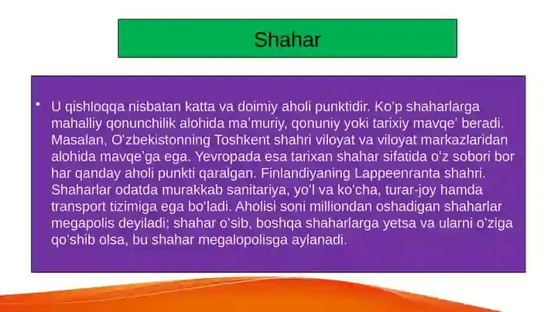 Oʻzbekistonning o’rta shaharlari 3