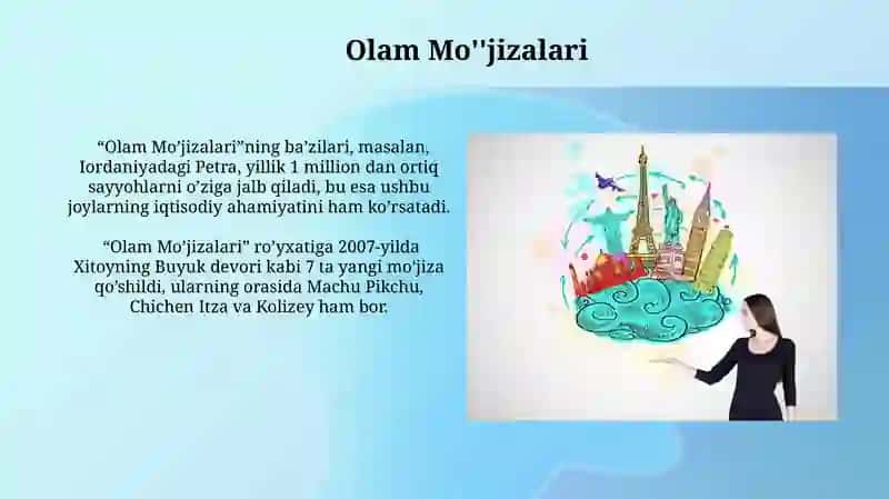 Olam Mo'jizalari 3