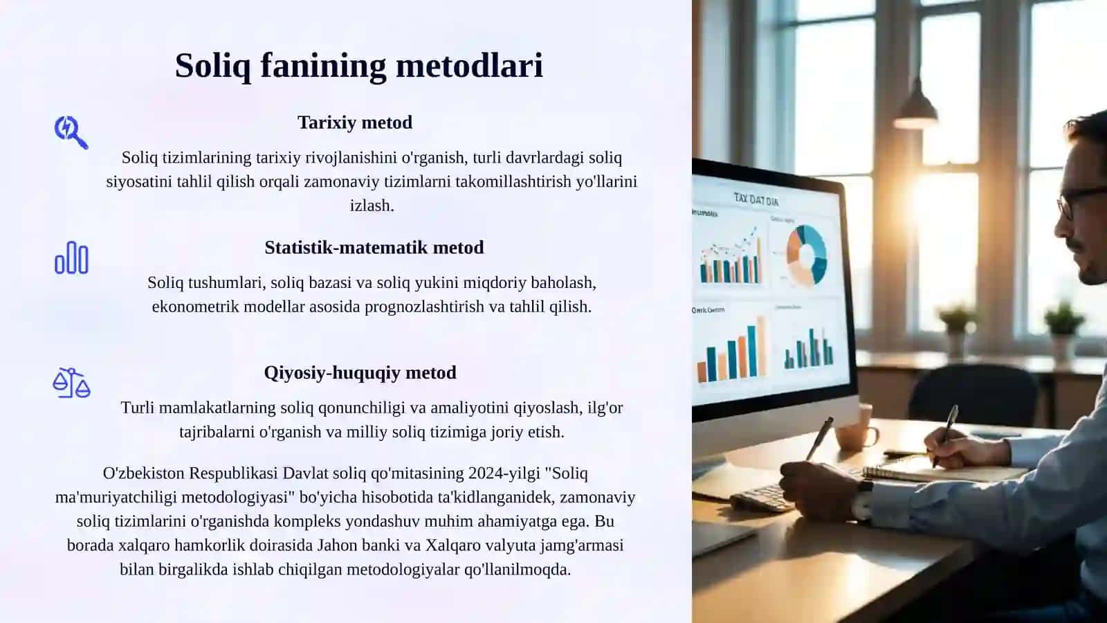 Soliqlar va soliqqa tortish fanining predmeti 3