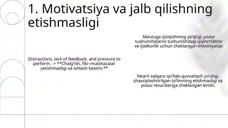 Cheklangan Yozuv Ko'nikmalari va Strategiyalari 3