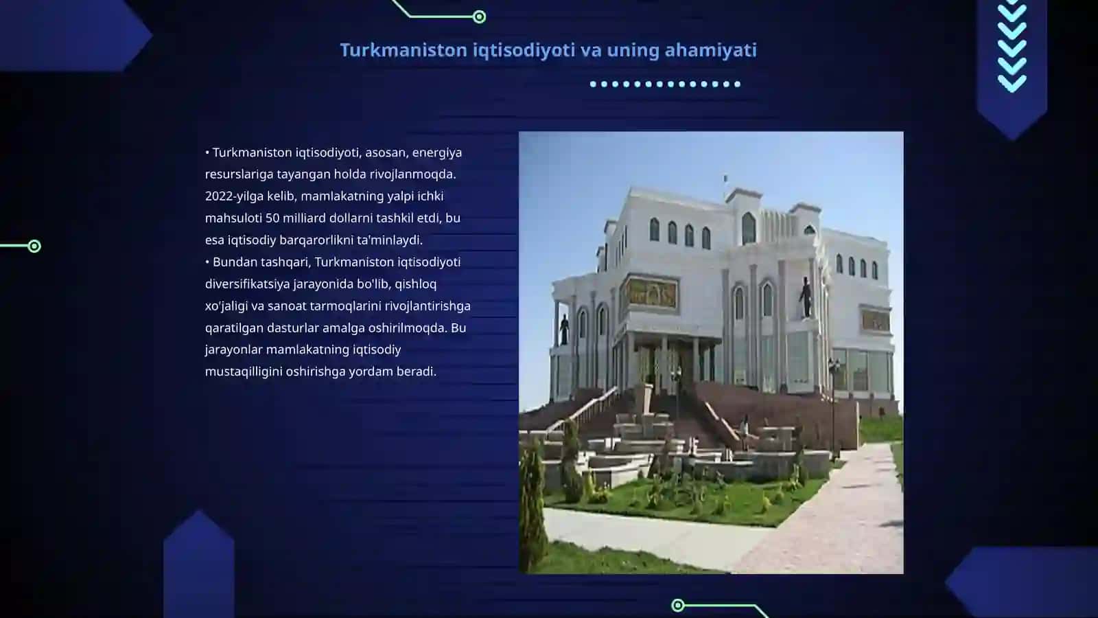 Turkmaniston iqtisodiyoti 3