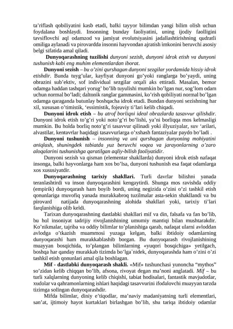 Falsafa uning jamiyat hayotidagi roli 3
