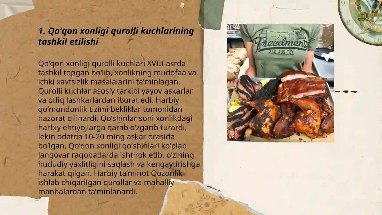 Qoʻqon xonligi qurolli kuchlarining tashkil etilishi 3