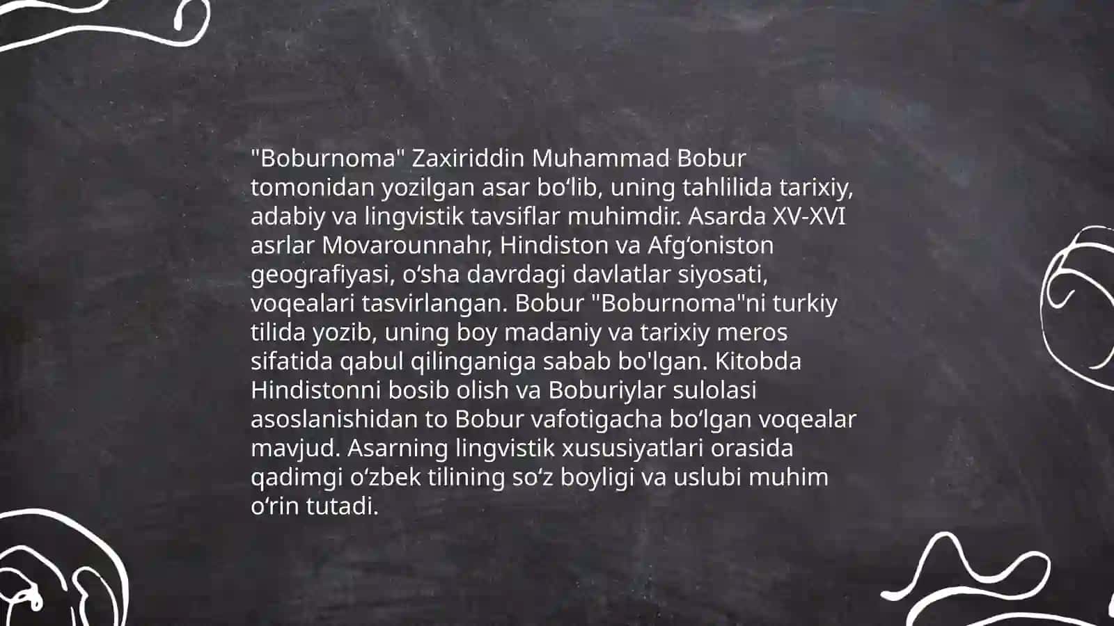 Boburnoomada mulozamat konsepti va uning tarjima muommolari 3