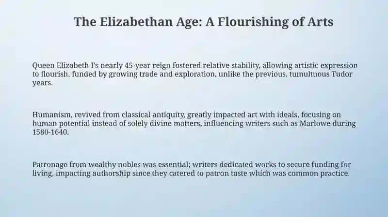 The Golden Age: Elizabethan Literature in Context 3