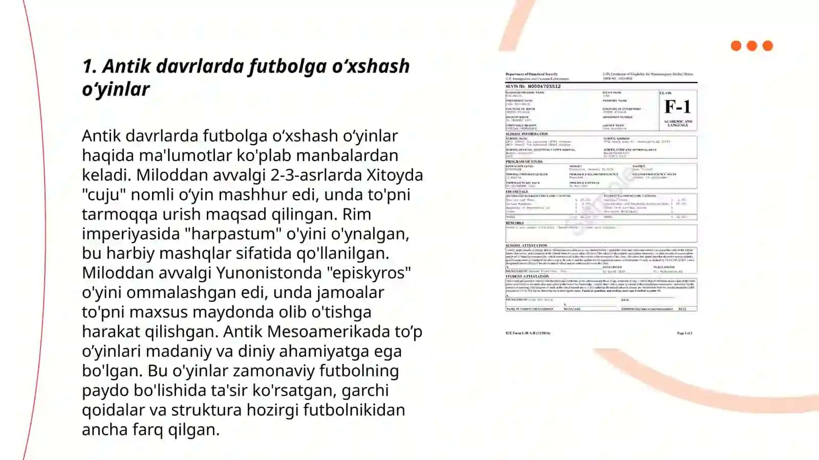 Antik davrlarda futbolga oʻxshash oʻyinlar 3