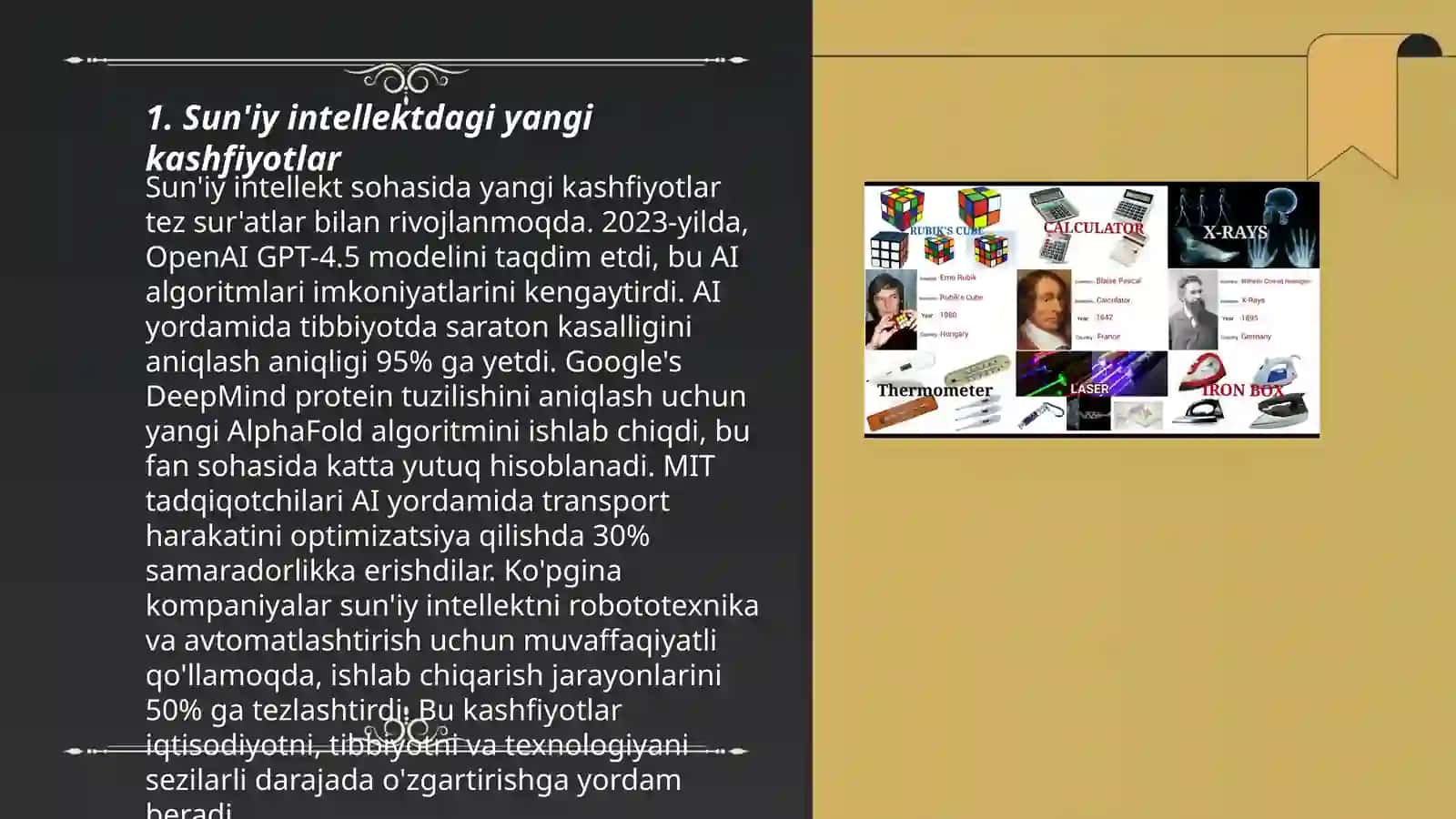 Sun'iy intellektdagi yangi kashfiyotlar 3