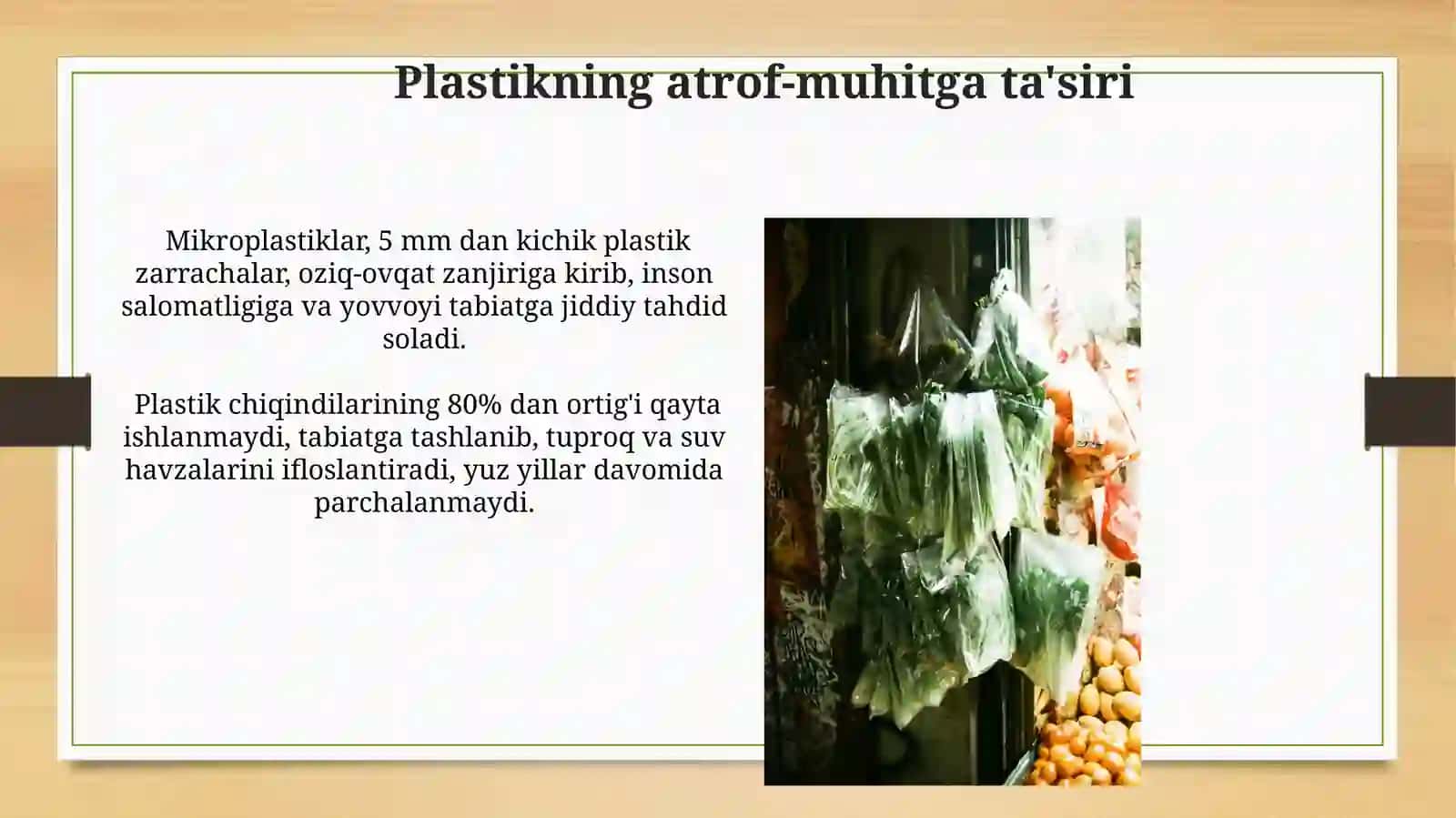 Plastikning atrof-muhitga ta'siri 3