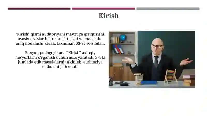 Pedagogik nazokat vaodobaxloq 3