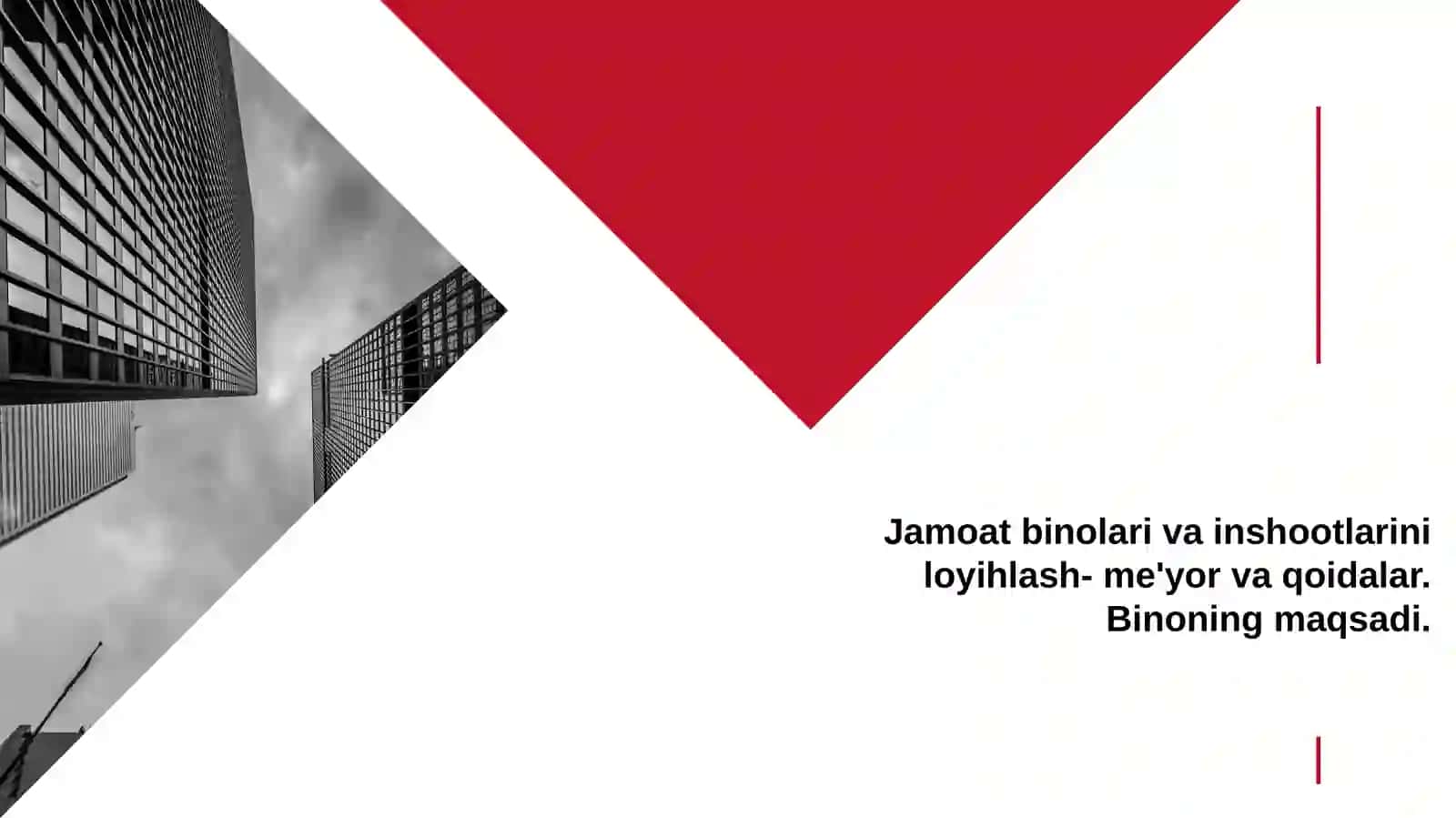 Jamoat binolarini loyihalashning markazlashgan sxemasi 3