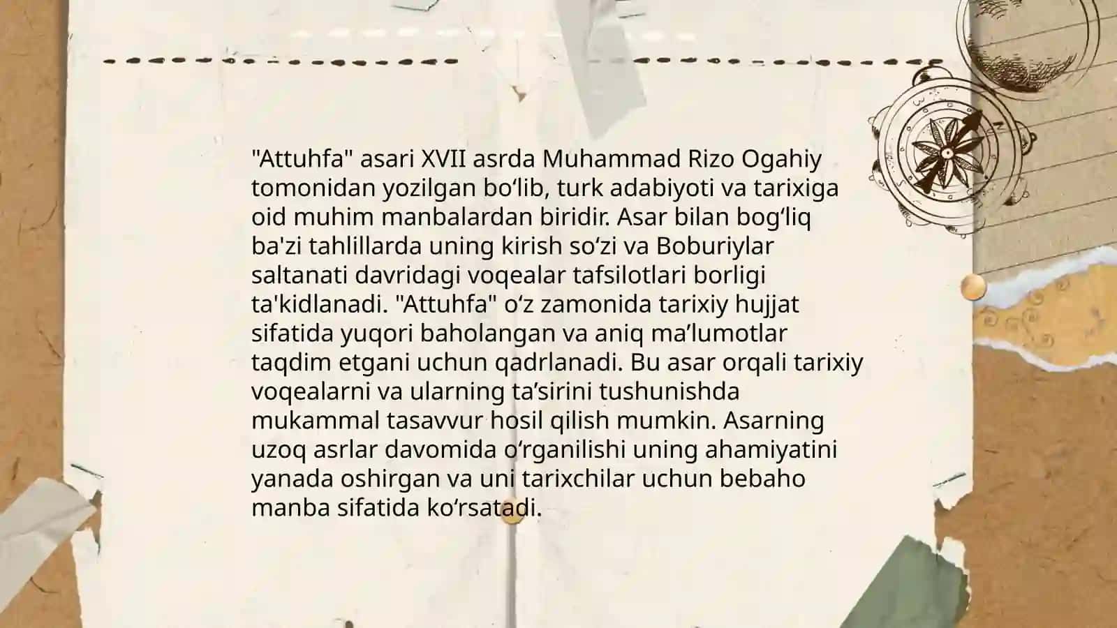 “Attuhfa”da o‘zlashma qatlam leksikasi 3