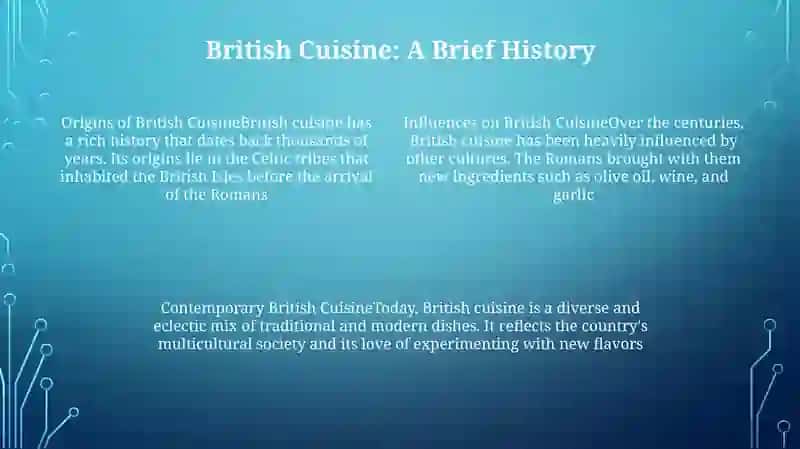 Food And Drink In Britain 3