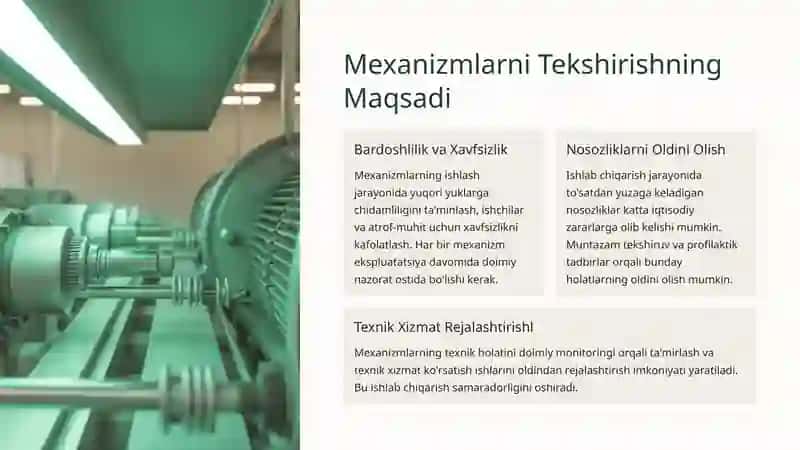 Mexanizmlarni Strukturasini Tekshirishdagi Asosiy Talablar 3