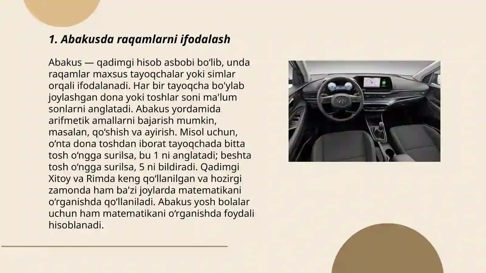 Abakusda murakkab koʻpaytirish 3