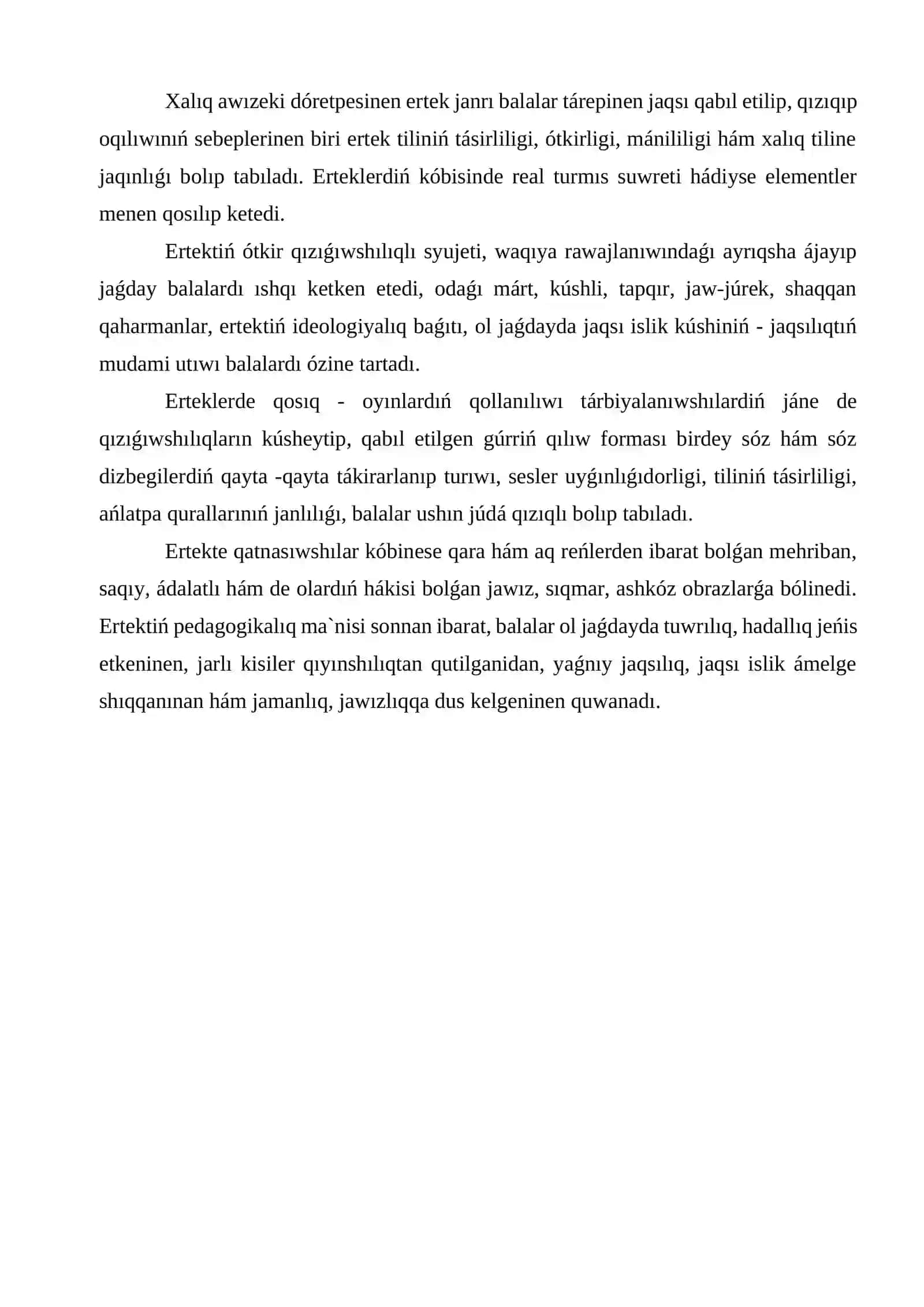 Mektepke shekemgi tálim shólkeminde saxnalastırıw iskerligin shólkemlestiriwde tárbiyashınıń ornı 3