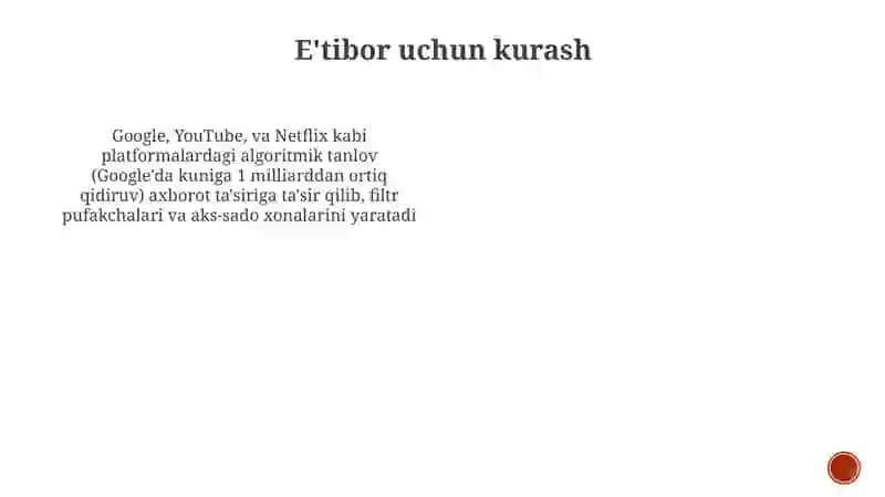 Jahon media va axborot makonida raqobat muhiti 3