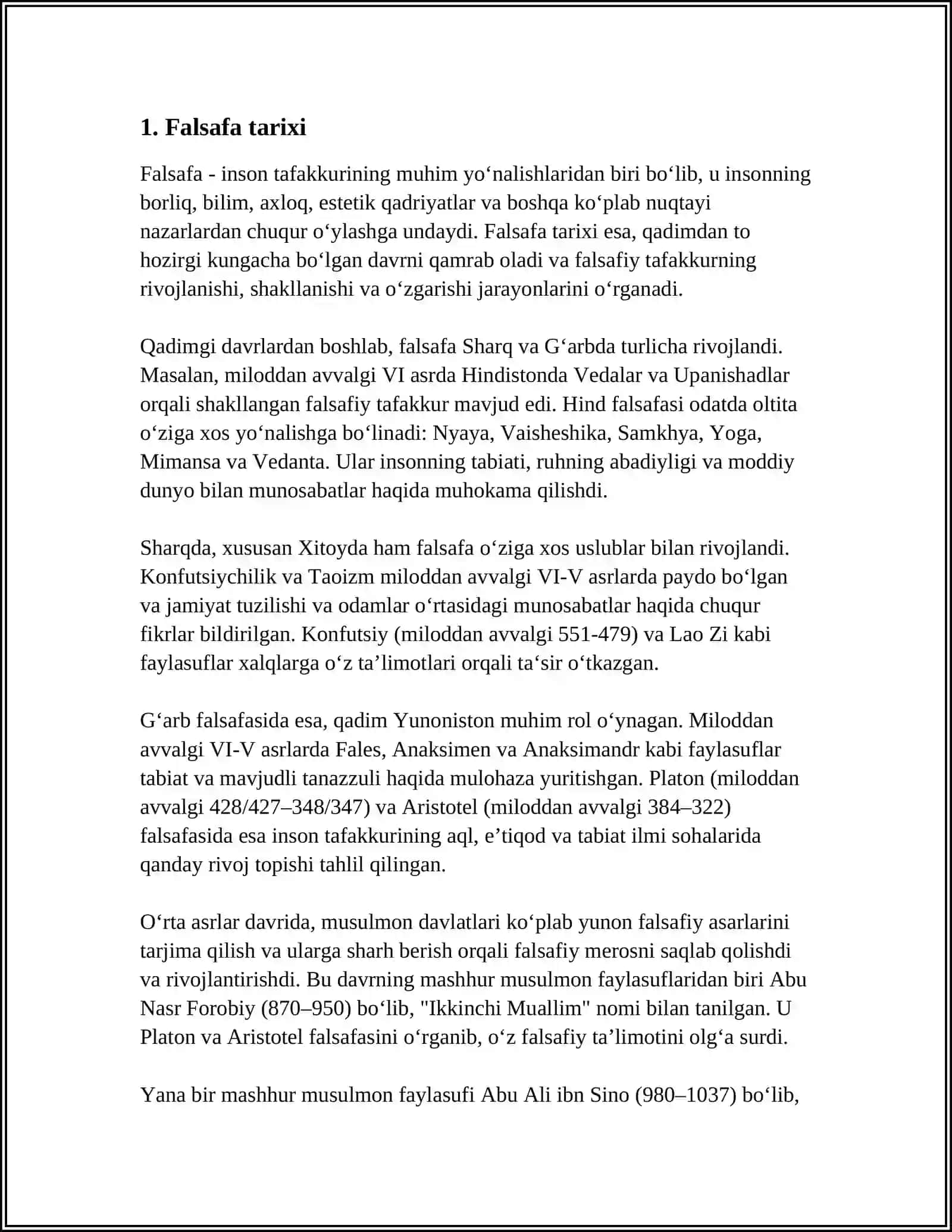 JAMIYAT FALSAFASI 3
