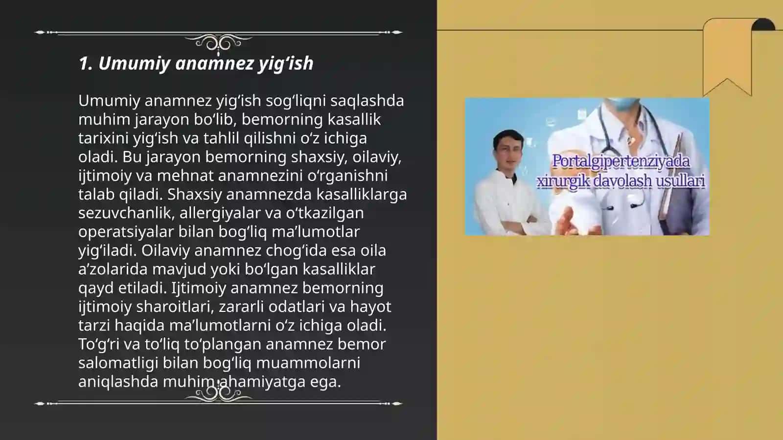 XIRURGIK BEMORLARNI TEKSHIRISH 3