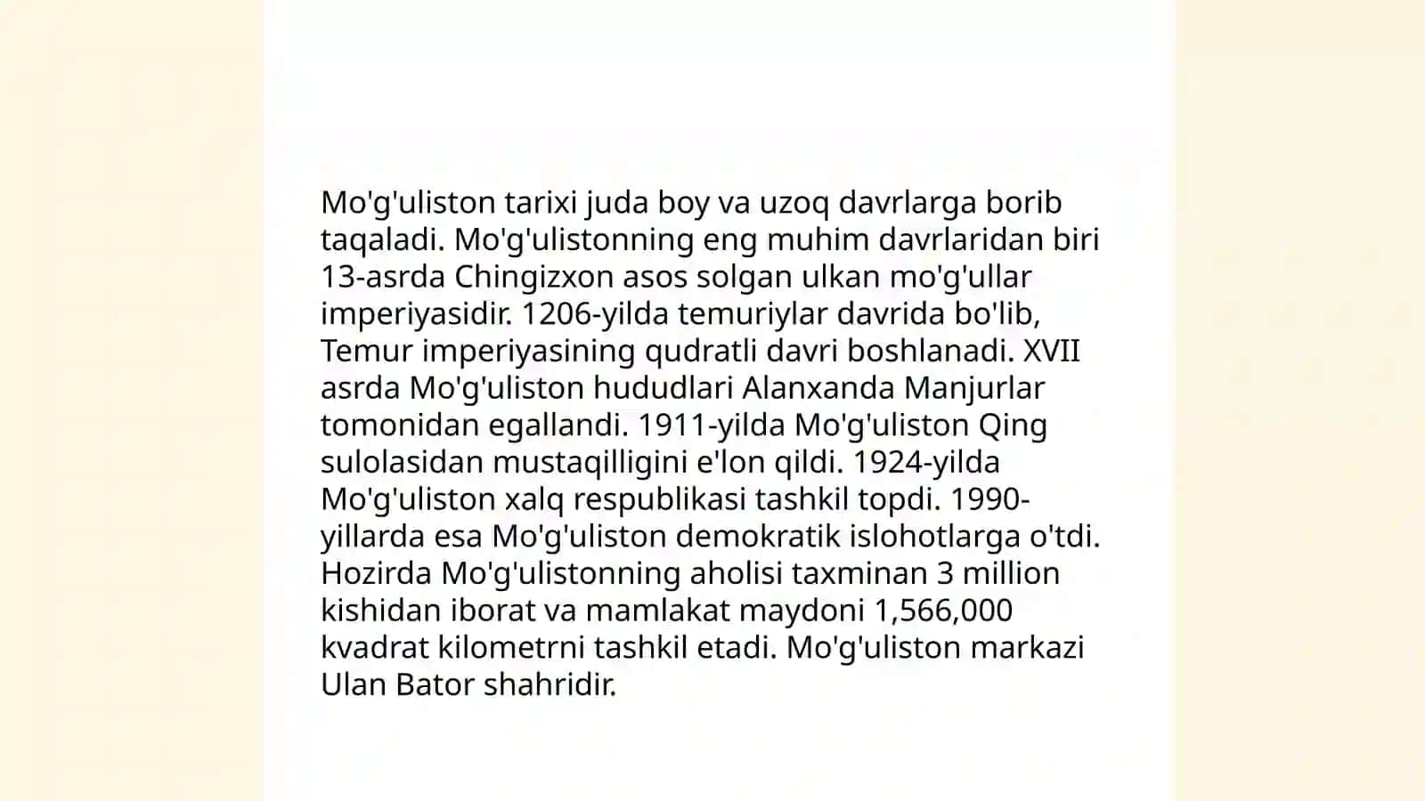 Mo'g'uliston tarixi 3