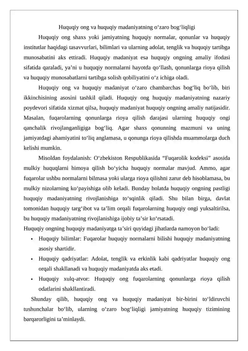 Huquqiy ongning funktsiyalari 3