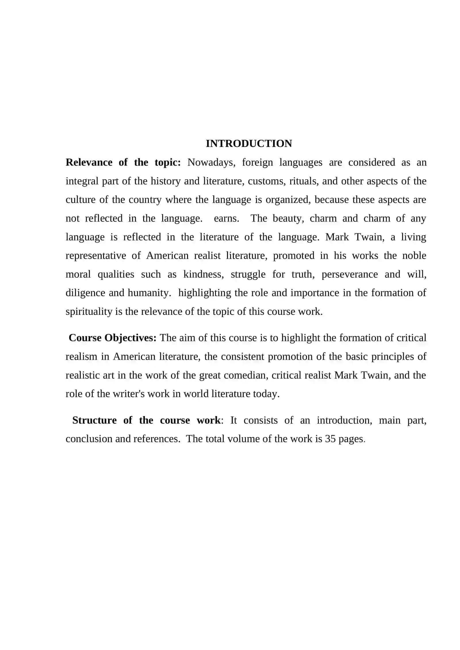 English Course Paper on Influence of Racism on American Literature 3