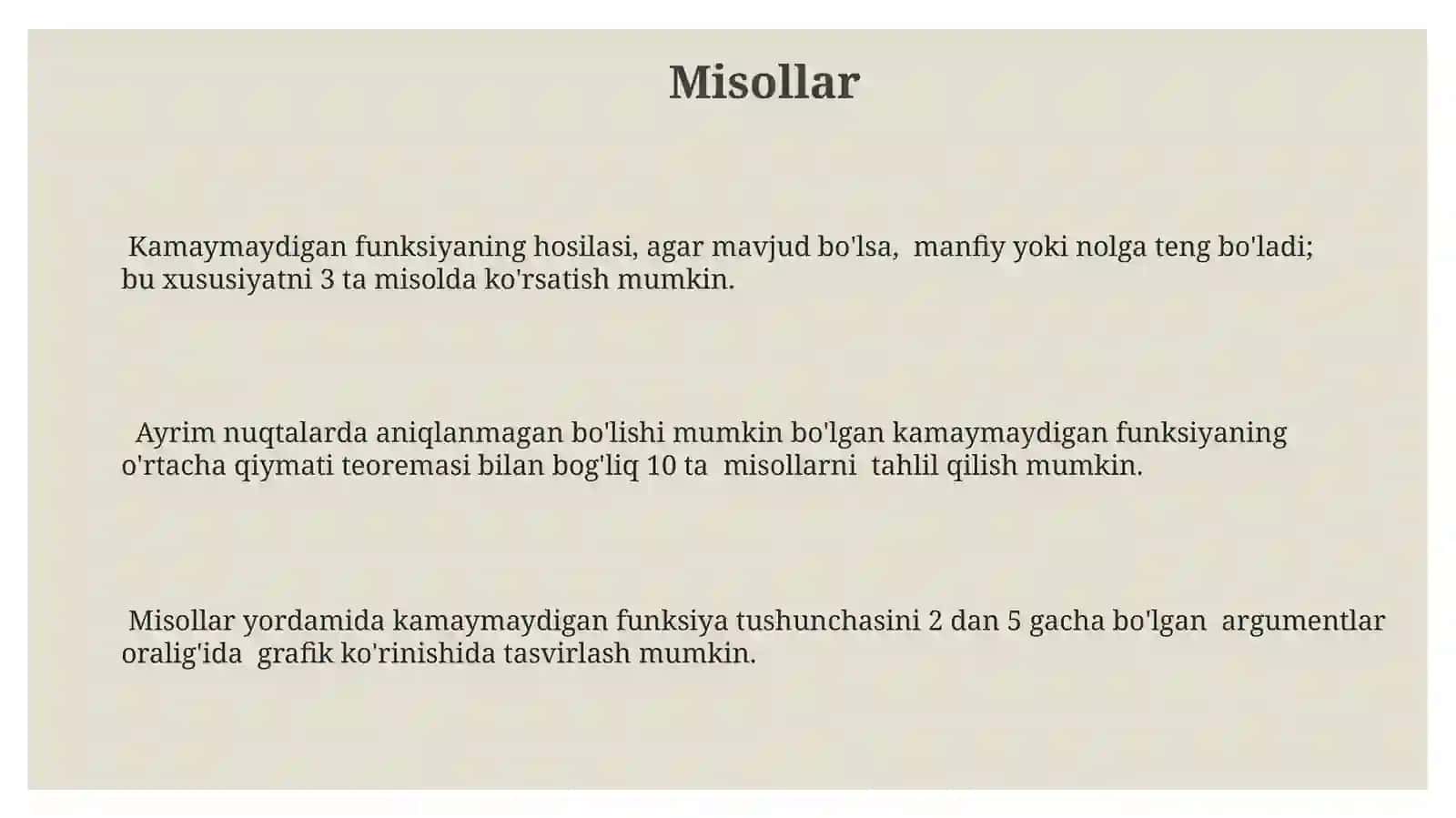 Oshkormas funksiya tushunchasi 3
