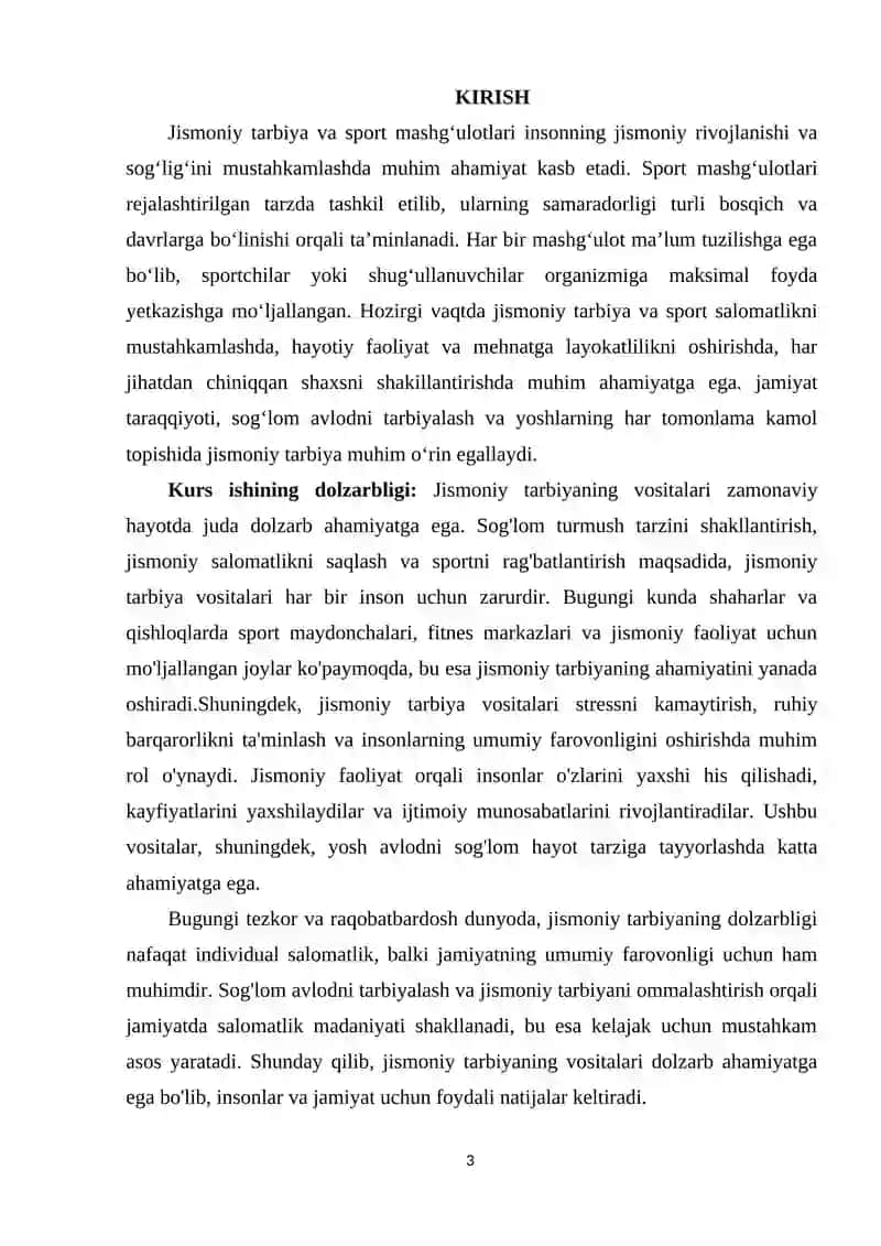 Jismoniy tarbiya vositalari 3