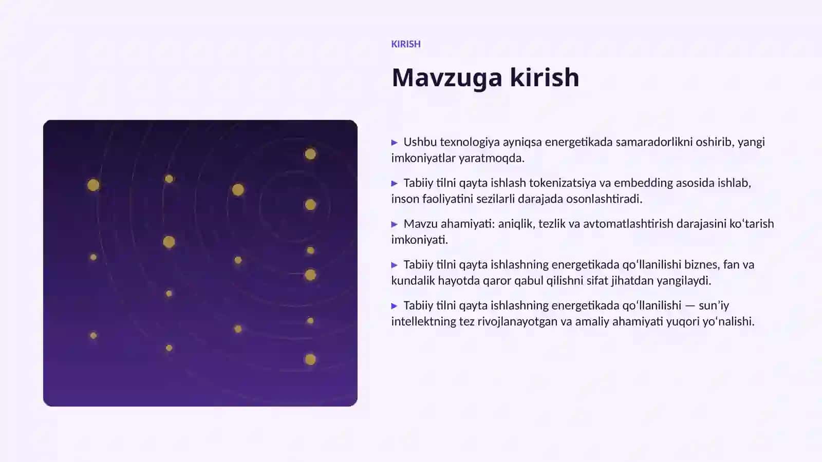 SUNʼIY INTELLEKT • PROFESSIONAL TAQDIMOT 3