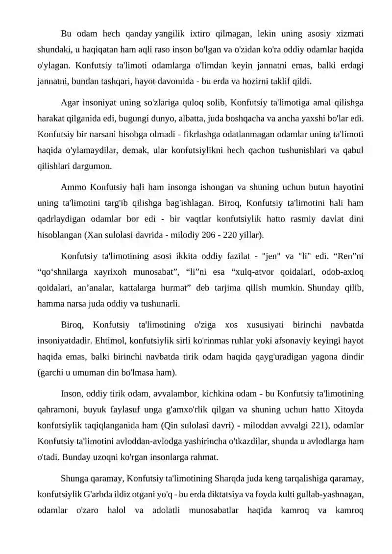 Konfutsiylik Talimotida Ijtimoixiy-Axloqiy Masalalari 3