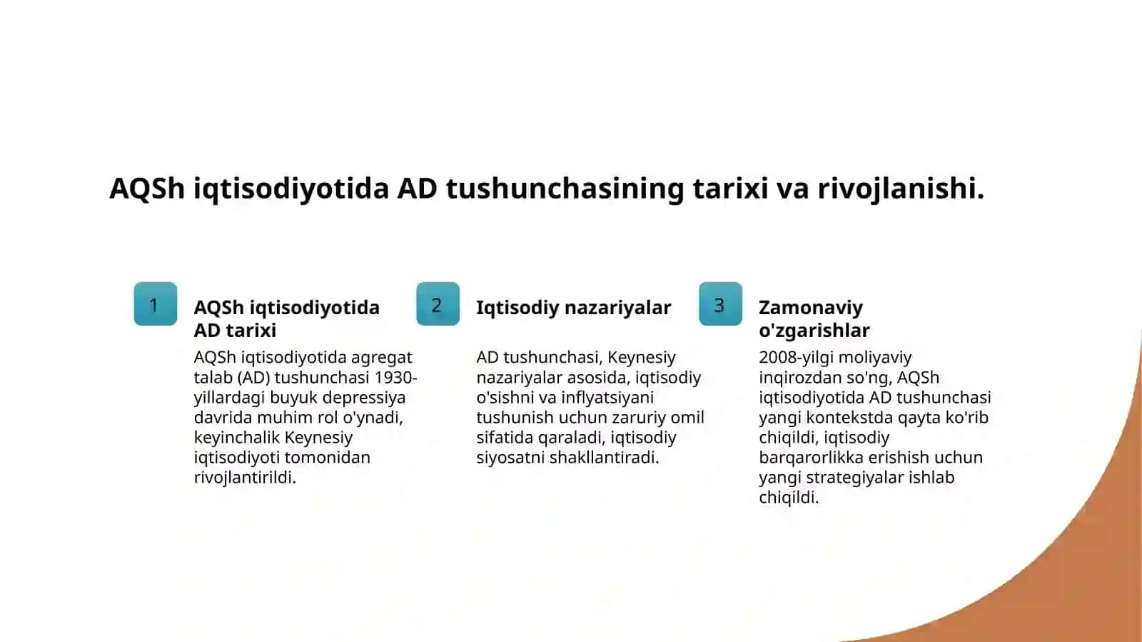AD egri chizig‘i va unga ta’sir etuvchi omillar 3