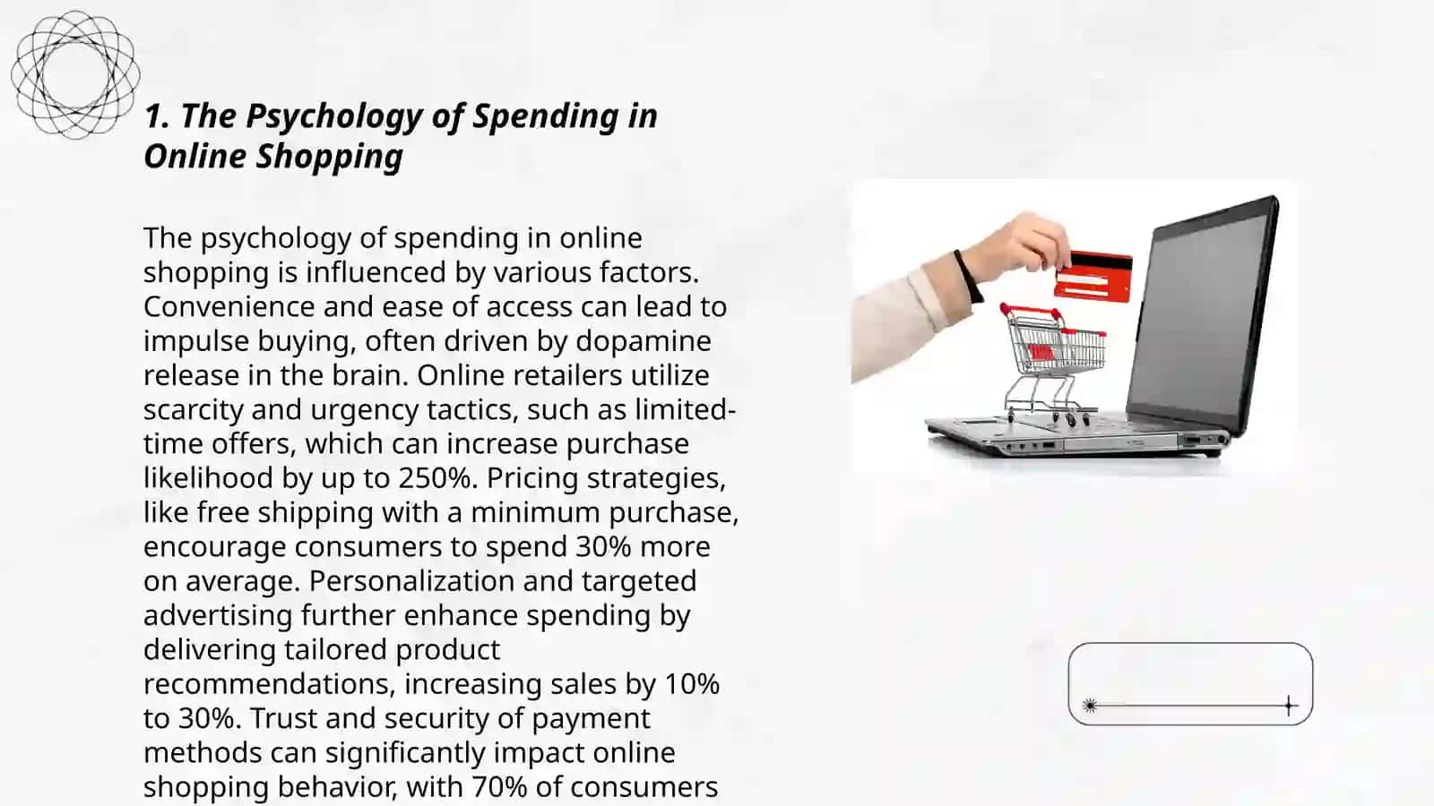 The Psychology of Spending in Online Shopping 3