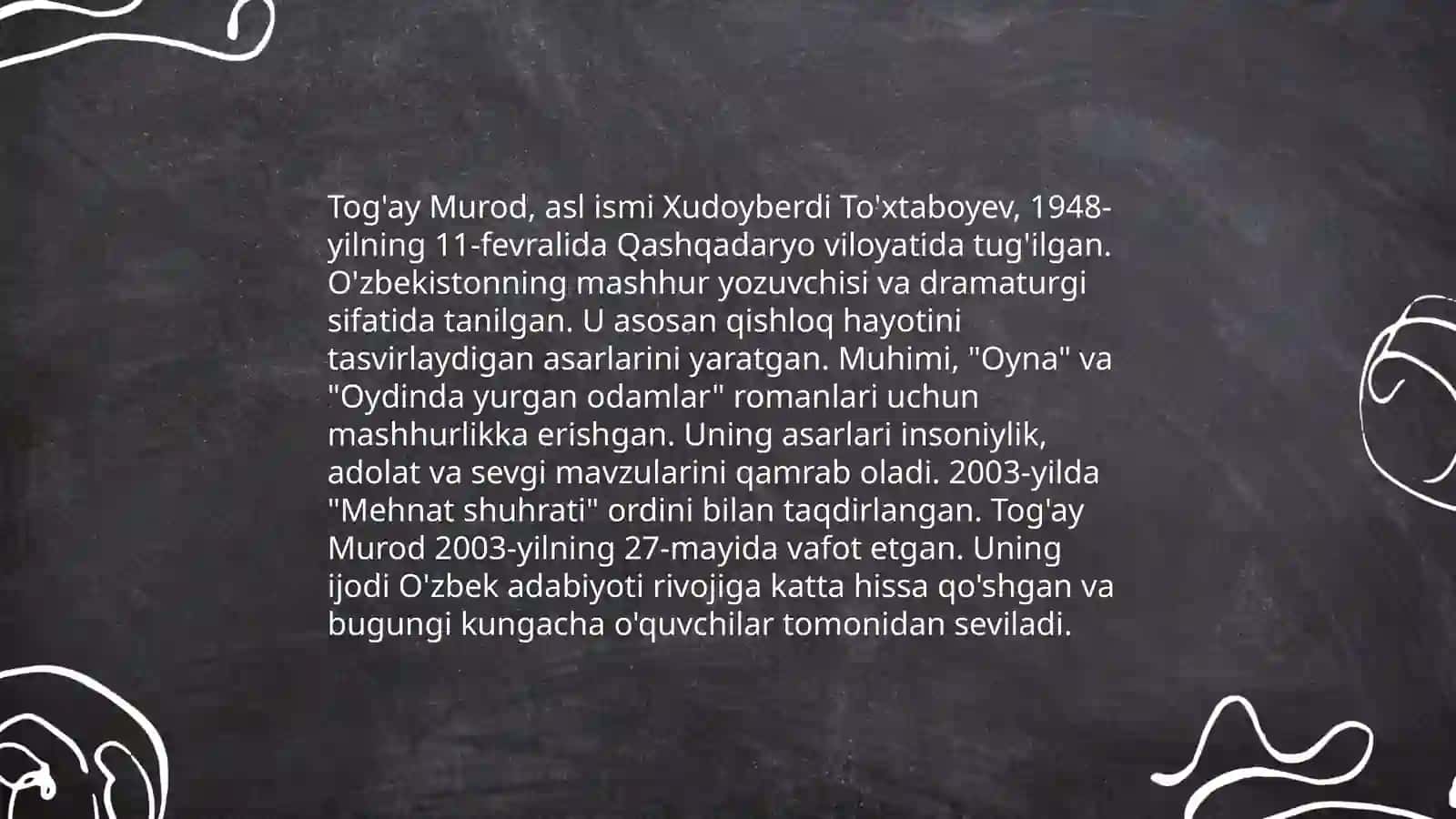 Otamdan qolgan dalalar 3