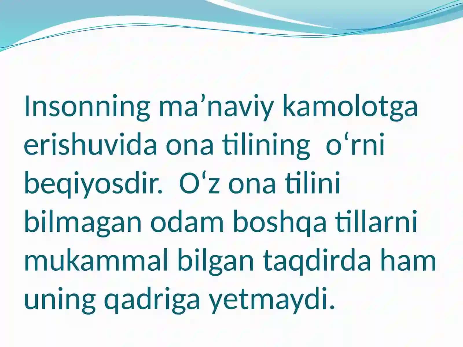 TILIJTIMOIY HODISA. MILLIY VA ADABIY TIL 3