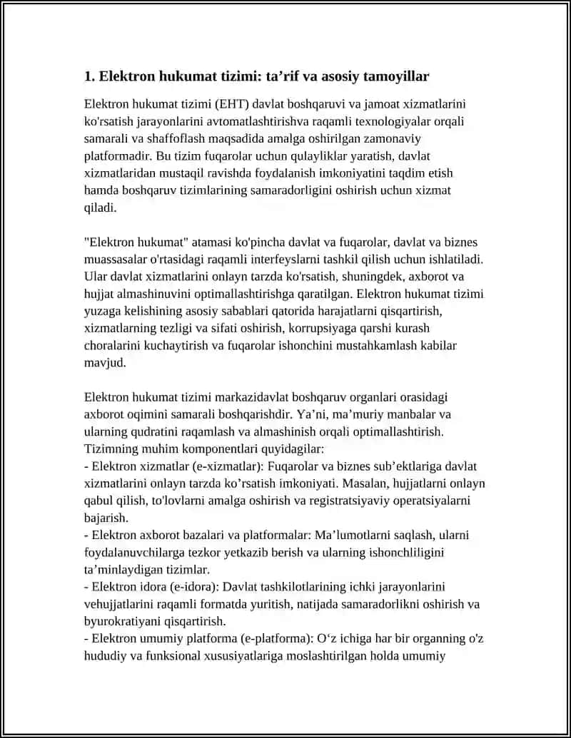 ELEKTRON HUKUMAT TIZIMI 3