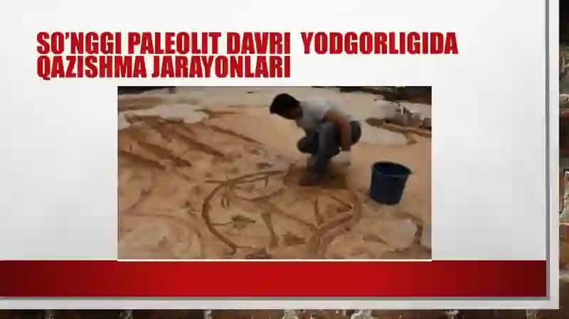 So’nggi paleolit davri manzilgohlarini xaritasini tuzish 3