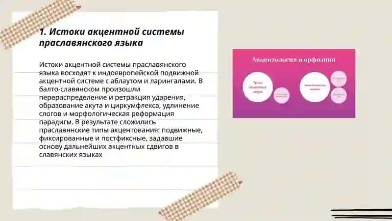 Акцентология русского языка в ее историческом развитии 3